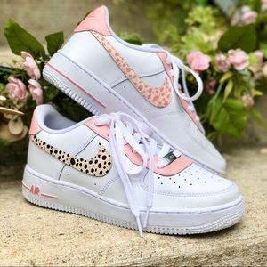 Custom Nike Air Force 1s, Size 8